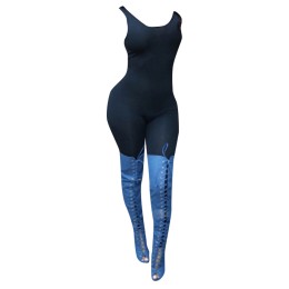 SKTF023 Women's Skinny Sling Leggings Jumpsuit SKTF023 Women's Skinny Sling Leggings Jumpsuit